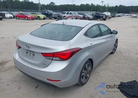 2016 Hyundai Elantra Se z USA, uszkodzony, nr VIN KMHDH4AE5GU586060